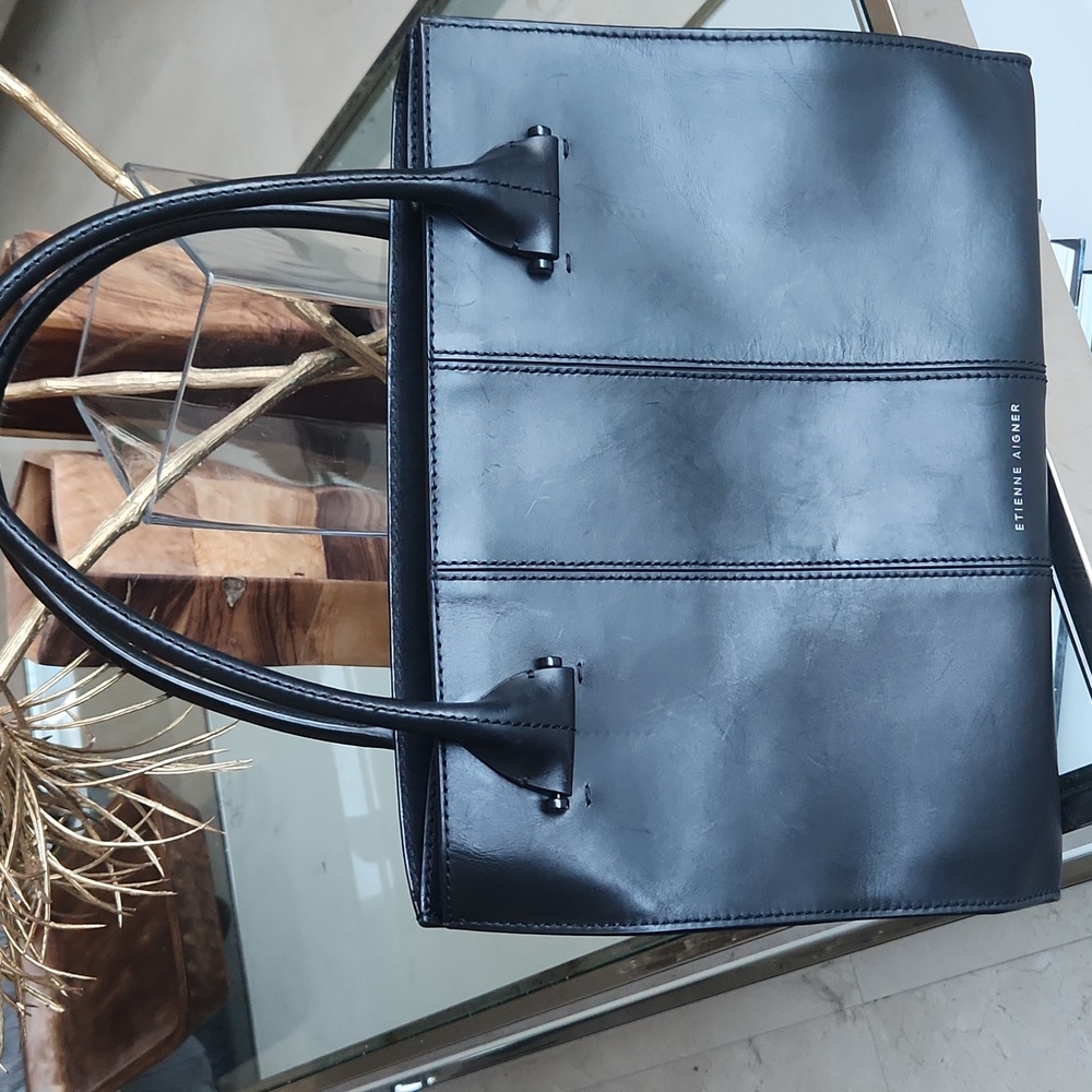 Bag leather, made In Italy, Very Good Condition